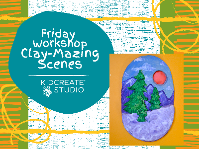 Friday Workshop - Clay-Mazing Scenes (4-9 Years)