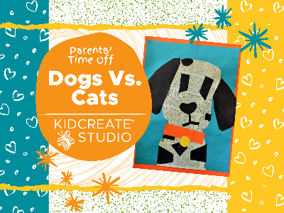 Kidcreate Studio - Denver South. Dogs vs. Cats Workshop (3-6 Years)